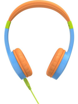 Hama Stereo Guard Ενσύρματα Παιδικά Ακουστικά On Ear Πορτοκαλί Γαλάζια