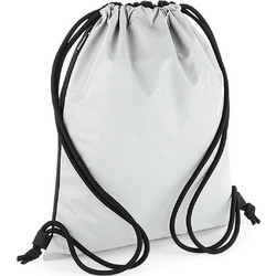 BagBase BG137 Τσάντα Πλάτης Γυμναστηρίου Ασημί