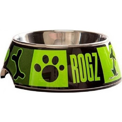 Rogz Bubble Dog Bowl Lime Juice 2-in-1 Large 700ml