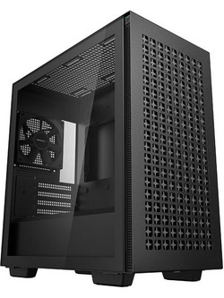 Deepcool CH370 Black Gaming Midi Tower Κουτί Υπολογιστή με Πλαϊνό Παράθυρο