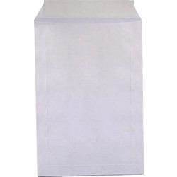 METRON ΦΑΚΕΛΟΣ ΣΑΚΟΥΛΑ ΜΕ ΑΥΤΟΚΟΛΛΗΤΟ 37x45cm 100gr ΛΕΥΚΟ 250Τ
