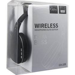 GJBY CA-108 Ασύρματα Bluetooth Ακουστικά Over Ear Μαύρα