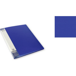 ΝΤΟΣΙΕ ΣΟΥΠΛ ΑΝΑΓΛΥΦΟ 20Φ A4 P.P. STRIPES ΜΠΛΕ Μπλέ