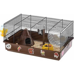 Ferplast Criceti 9 Pirates Κλουβί για Χάμστερ Καφέ 46x29.5x23cm