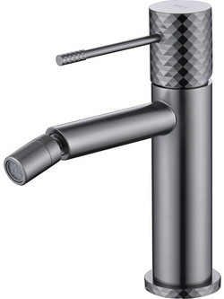 Imex Genova Μπαταρία Μπιντέ Black Gun Metal BDG053-2BGM