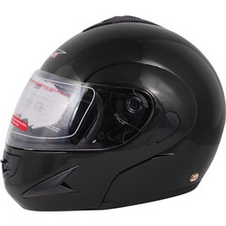 Vcan V200 Black Κράνος Μηχανής Flip-Up 1730gr
