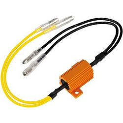 αντιστασεις moto 12v 6 ohm 25w (canceller) ταχειας απελευθερωσης 2τεμ