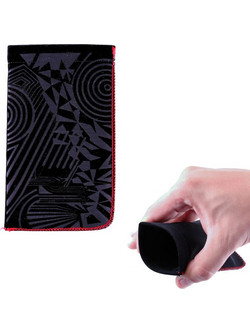 VOLTE-TEL ΘΗΚΗ ΠΟΥΓΚΙ SLIM CASE V1005 BLACK-RED SEWING