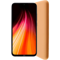 LIME VELVET TPU ΘΗΚΗ XIAOMI REDMI NOTE 8 6.3in 4 SIDE SALMON