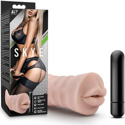 Blush M for Men Skye Vanilla Pocket Mouth Αυνανιστήρι με Δόνηση