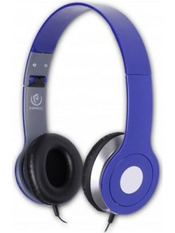 Rebeltec City Ενσύρματα Ακουστικά On Ear Μπλε