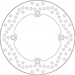 ΔΙΣΚΟΠΛΑΚΕΣ SBS/5121 256X144X5,0X4X10.5 ΠΙΣ./ΕΜΠΡ. CBR250'87,NS250R'85(FR)XRV750AF.TWIN'90-03,XL1000VARADERO'99 (RR)