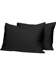 Μαξιλαροθήκες Cotton Feelings 111 Black 50x70