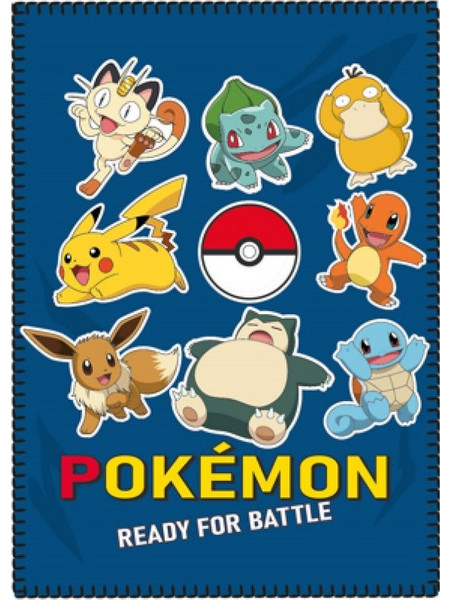 Κουβέρτα Pokemon Pikachu 100 x 140 cm Πολύχρωμο πολυεστέρας
