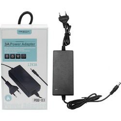 Universal Τροφοδοτικό 220V AC σε DC 12V 3A Treqa POW-03