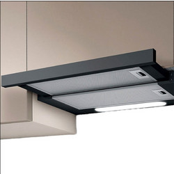Elica Elite 14 Lux BL/A/60 Συρόμενος Απορροφητήρας 60cm Μαύρος