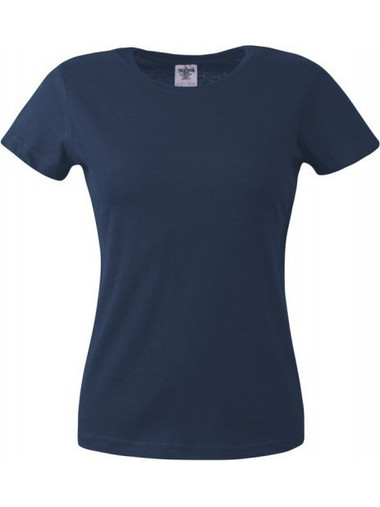 Μπλουζάκι κοντομάνικο T-Shirt γυναικείο μακό Keya WCS150 NAVY