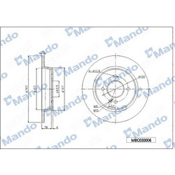 Mando Δισκόπλακα - MBC030006