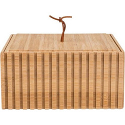 ΚΟΥΤΙ ΑΠΟΘΗΚΕΥΣΗΣ ΚΑΙ ΟΡΓΑΝΩΣΗΣ ΜΠΑΝΙΟΥ BAMBOO ESSENTIALS 15x15x7cm