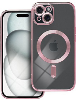 Θήκη OEM Electro Magsafe για Apple iPhone 15 Back Cover Pink