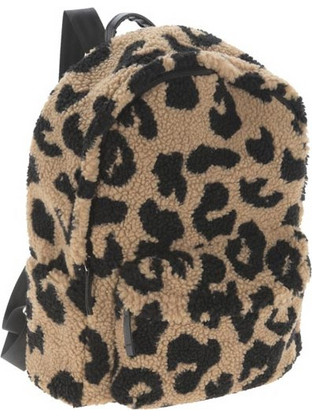 Γυναικεία τσάντα πλάτης backpack με 2 θήκες, 32x5x43 cm Λεοπάρ - Aria Trade