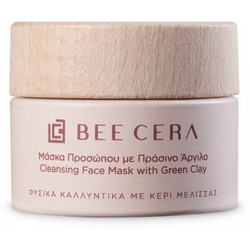 Bee Cera Green Clay Κρεμώδης Μάσκα Προσώπου με Άργιλο 50ml