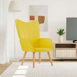 vidaXL Πολυθρόνα Relax Κίτρινη 327926