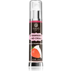 Secret Play Hot Effect Strawberry & Cream Λιπαντικό Gel Κόλπου Πρωκτού & Μασάζ 50ml