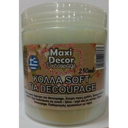 ΚΟΛΛΑ SOFT DECOUPAGE MAXI DECOR 250 ml