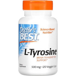 Doctor's Best Best L-Tyrosine 500mg 120 Κάψουλες