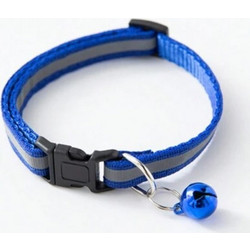 Περιλαίμιο για κατοικίδια με κουδουνάκι (blue/grey)
