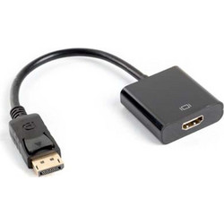 Lanberg DisplayPort male - HDMI female (AD-0009-BK)