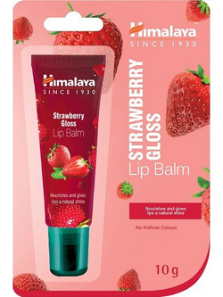 Himalaya Strawberry Gloss Lip Balm Tube με Χρώμα 10gr