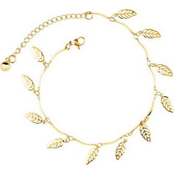 Medisei Dalee Αλυσίδα Ποδιού Leaves Stainless Steel