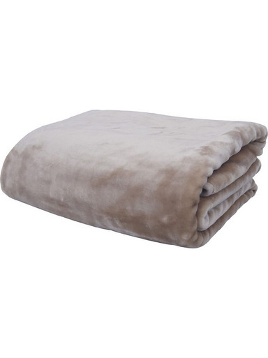 Κουβέρτα Βελουτέ 4 Linen Anna Riska Ημίδιπλο 160x220cm Πολυέστερ