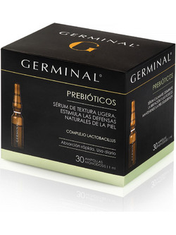 Germinal Action Prebioticos Αντιγηραντικό Serum Προσώπου για Σύσφιξη με Υαλουρονικό 30x1ml