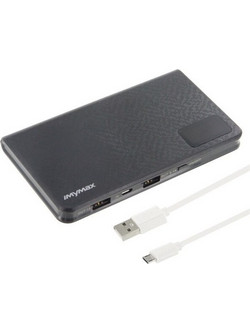 iMymax MM-PB/007 Power Bank 10000mAh με 2 Θύρες USB-A Black