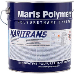 Maris Polymers Maritrans Ελαστομερές Επαλειφόμενο Πολυουρεθανικό Στεγανωτικό Πλακιδίων Διάφανο 20kg