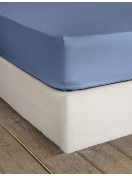 Nima Σεντόνι Μονό 160x260 Superior Satin Shadow Blue