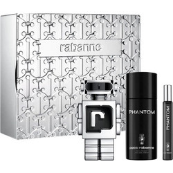 Paco Rabanne Phantom Eau de Toilette 100ml + 10ml + Deodorant Spray 150ml