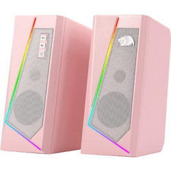 Redragon Anvil GS520 Ηχεία Υπολογιστή 2.0 10W με RGB Φωτισμό Pink