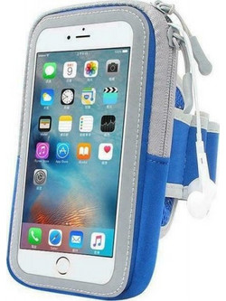 Arm Case with Zipper 6.0'' Navy Blue
