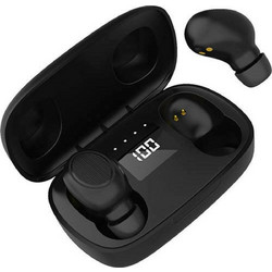 Lamtech TWS Ακουστικά Bluetooth In Ear Black