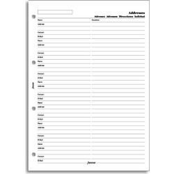 Αντ/Κα Filofax Addresses 257075