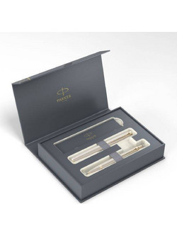 Parker Champagne Σετ Στυλό Υγρής Μελάνης 2τμχ 1159.2224.43