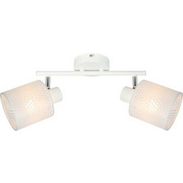 Φωτιστικό απλίκα/spot BLANKA λευκό Ε14x2 LIGHTEX 3800883115894