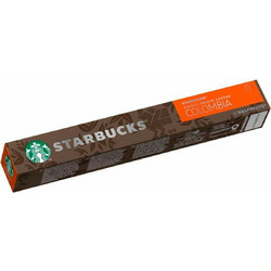 Starbucks Κάψουλες Espresso Colombia Συμβατές με Μηχανή Nespresso 10τμχ