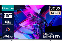 Hisense 100U7KQ Smart Τηλεόραση 100" 4K UHD Mini LED HDR (2023)