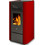 Eva Calor Delia Red Σόμπα Pellet Αερόθερμη 9.5kW