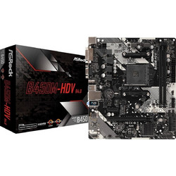 Asrock B450M-HDV R4.0 Motherboard Micro ATX με AMD AM4 Socket